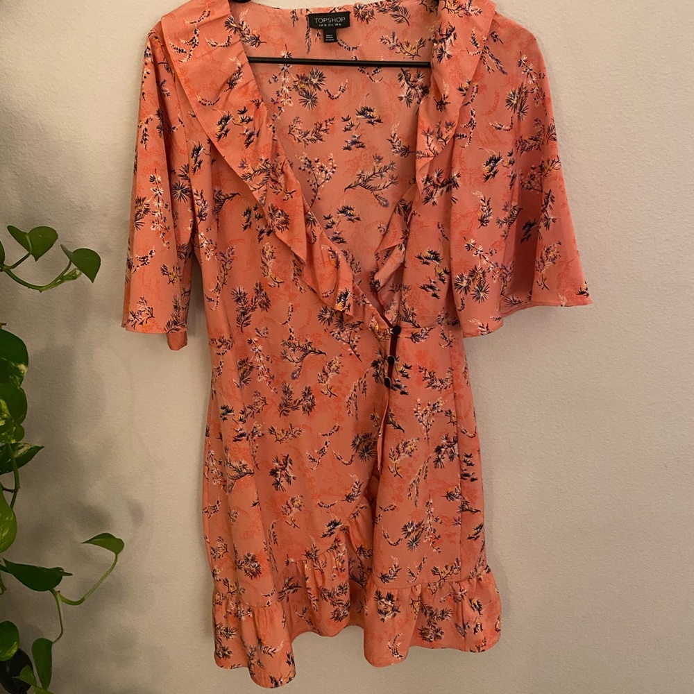 Topshop Wrap Dress